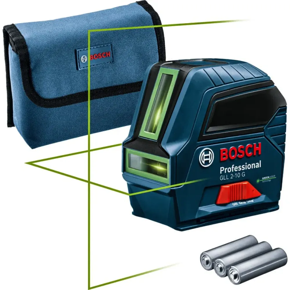 Bosch GLL 2-10 G Professional лазерный нивелир, 0601063P00