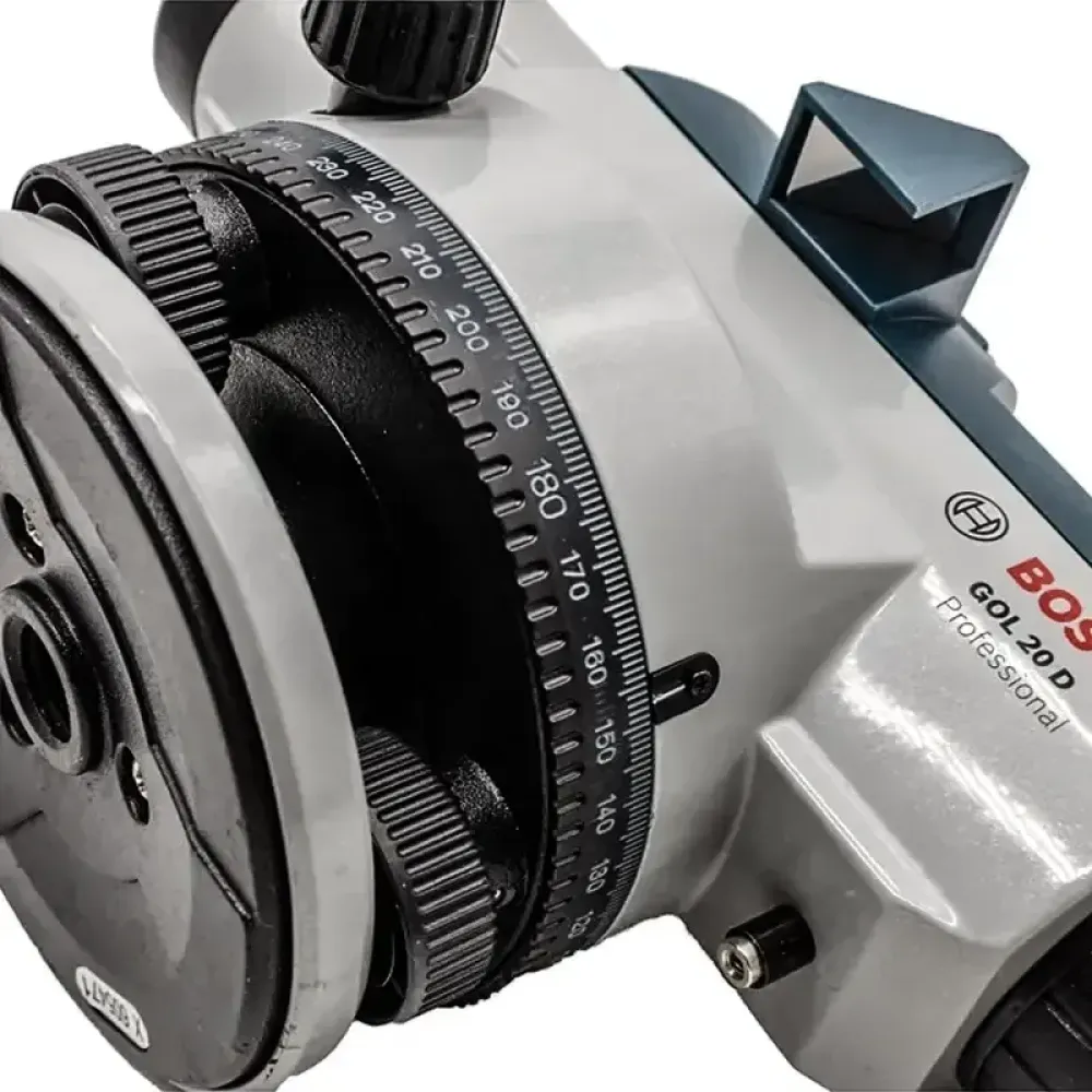 Bosch GOL 20 D Professional оптический нивелир со штативом BT 160 и рейкой GR 500, 0601068402