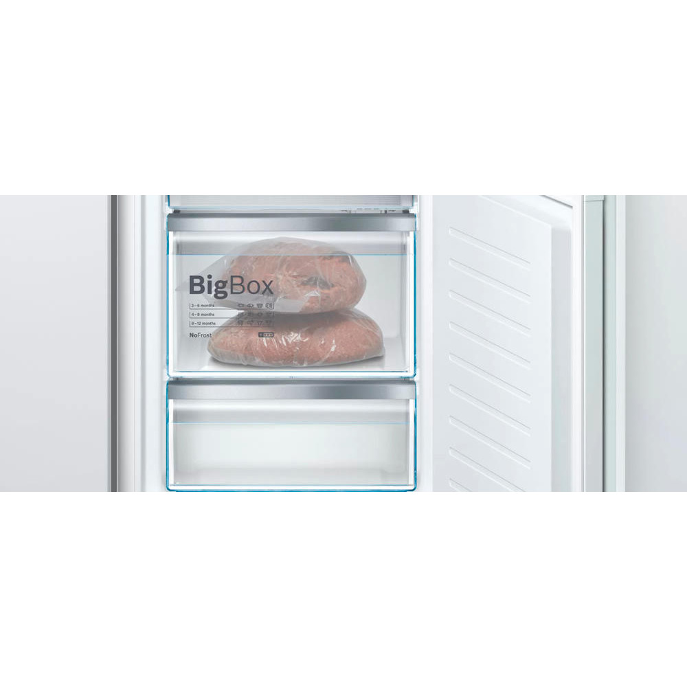 Встраиваемый двухкамерный холодильник Bosch KIN86AFF0