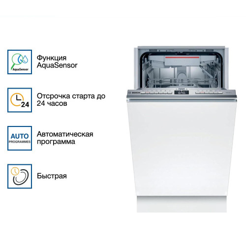Встраиваемая посудомоечная машина Bosch SPH4HMX31E
