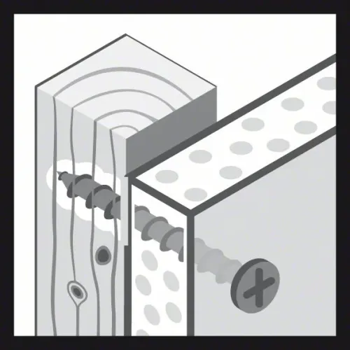 Bosch лента шурупов S-G, PH2, 3.9х25, 1000 шт., 2608000547