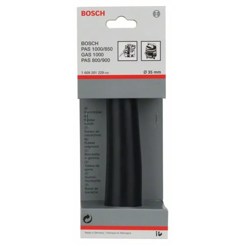 Bosch резиновая насадка для GAS/PAS 1000, 35 мм, 1609201229