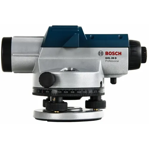 Bosch GOL 26 D Professional оптический нивелир с поверкой, 061599409Y