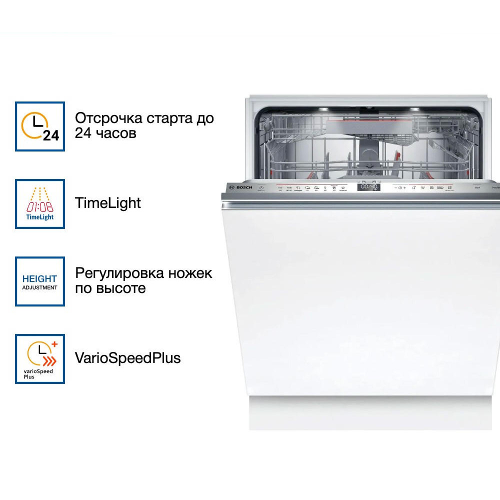 Встраиваемая посудомоечная машина Bosch SBV6ZDX16E