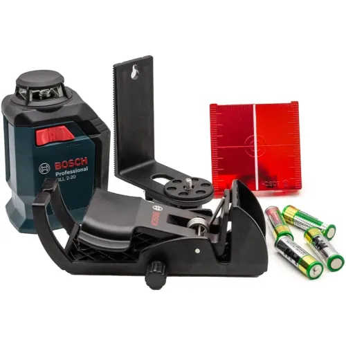 Bosch GLL 2-20 лазерный уровень +BM-3 с кейсом 0601063J00