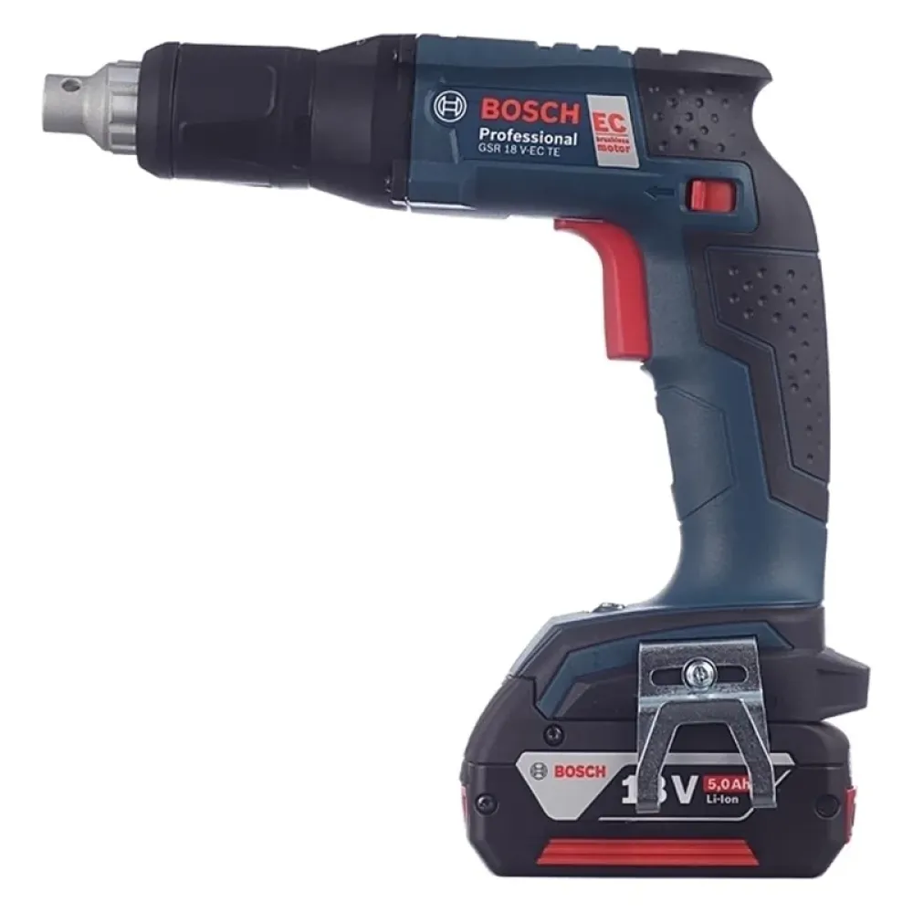Bosch GSR 18 V-EC TE Professional аккумуляторный шуруповерт (2 x 5 Ач, ЗУ), 06019C8007