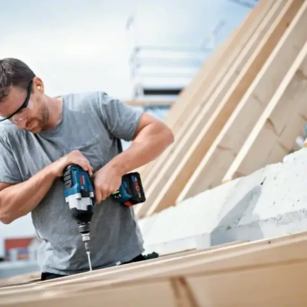 Bosch GDS 18V-1000 Professional Solo аккумуляторный ударный гайковерт (без АКБ и ЗУ), 06019J8300