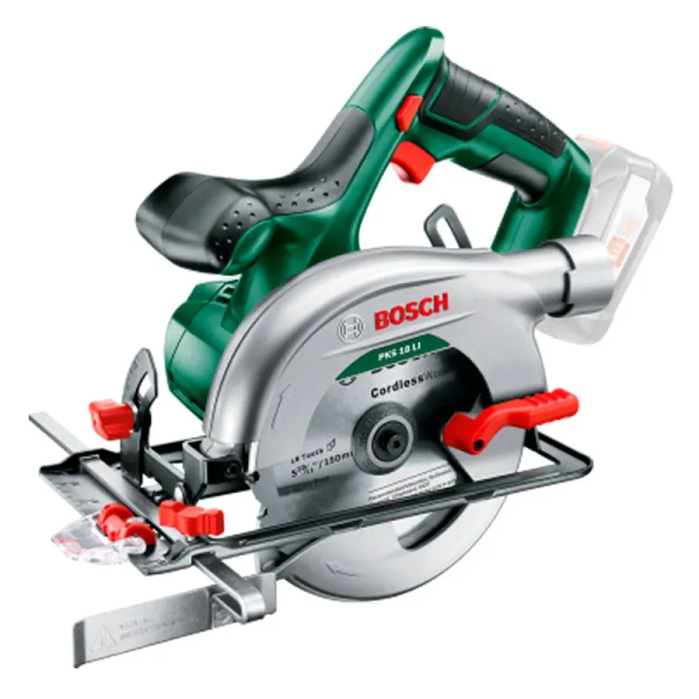 Bosch PKS 18 LI Solo аккумуляторная дисковая пила (без АКБ и ЗУ), 06033B1300