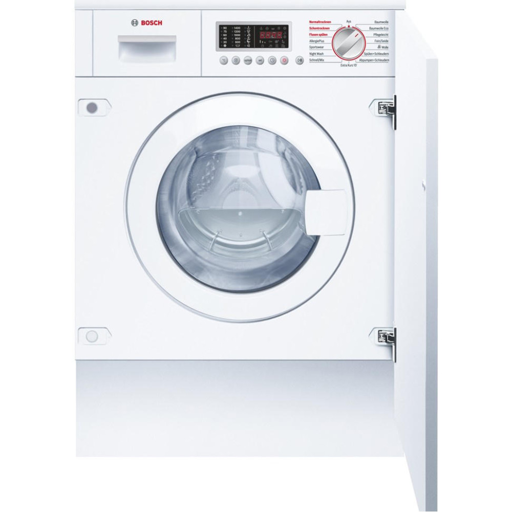 Встраиваемая стирально-сушильная машина Bosch WKD28541OE