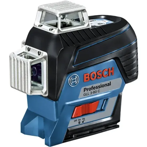 Bosch GLL 3-80 C Professional лазерный нивелир с BM1 и LR7 в L-Boxx 0601063R05