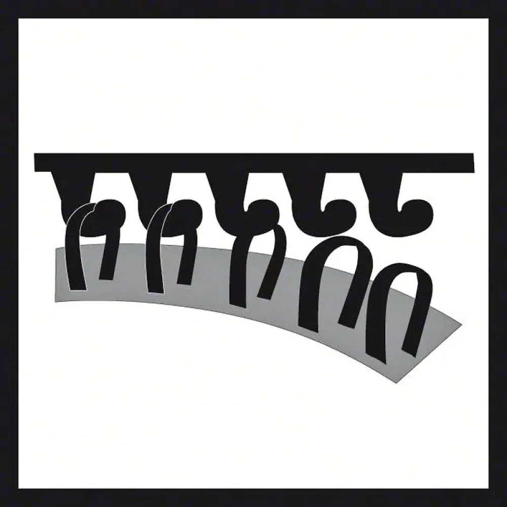 Bosch опорная тарелка M10 100 мм с липучкой, 2608603440