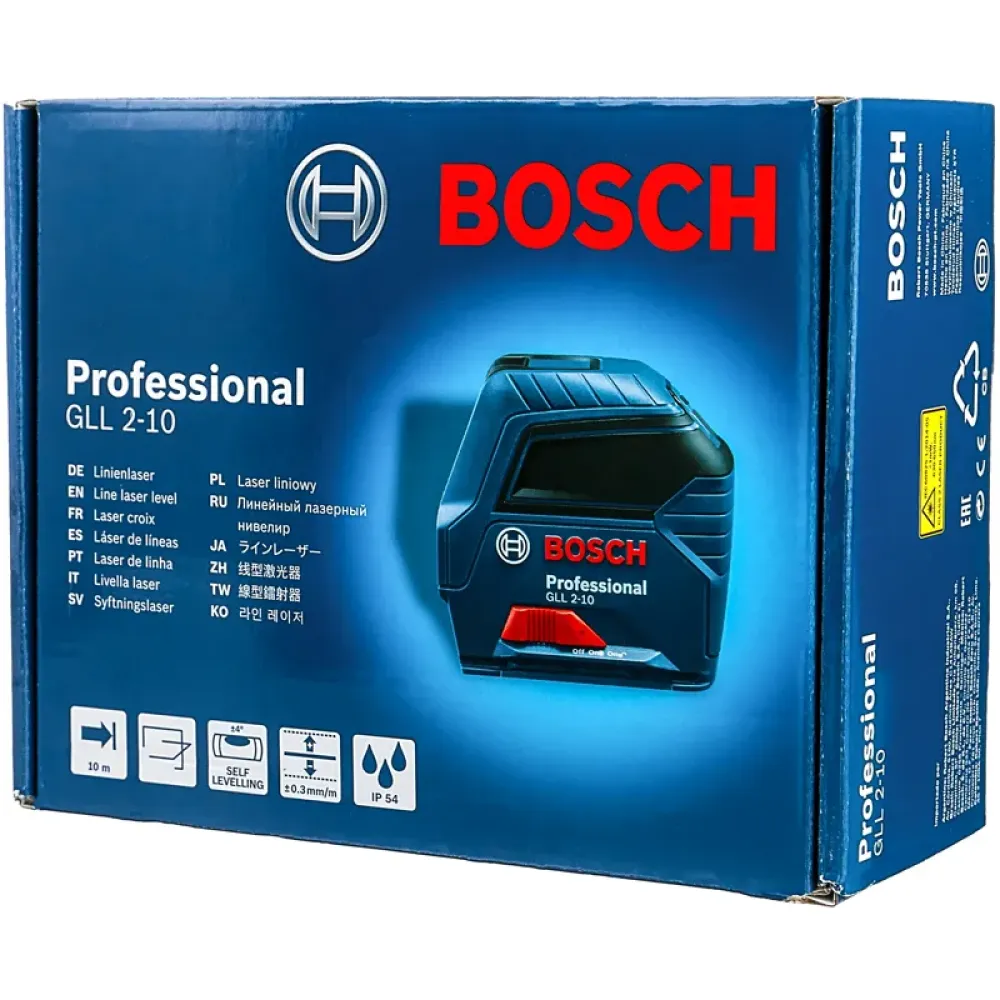 Bosch GLL 2-10 лазерный уровень 0601063L00