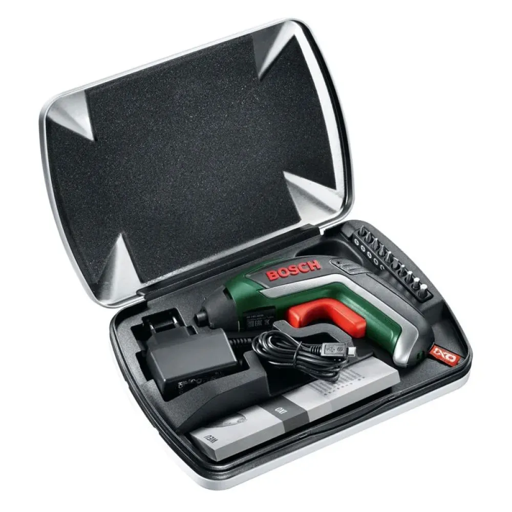 Bosch IXO V Full аккумуляторная отвертка с битами и насадками, 06039A8022