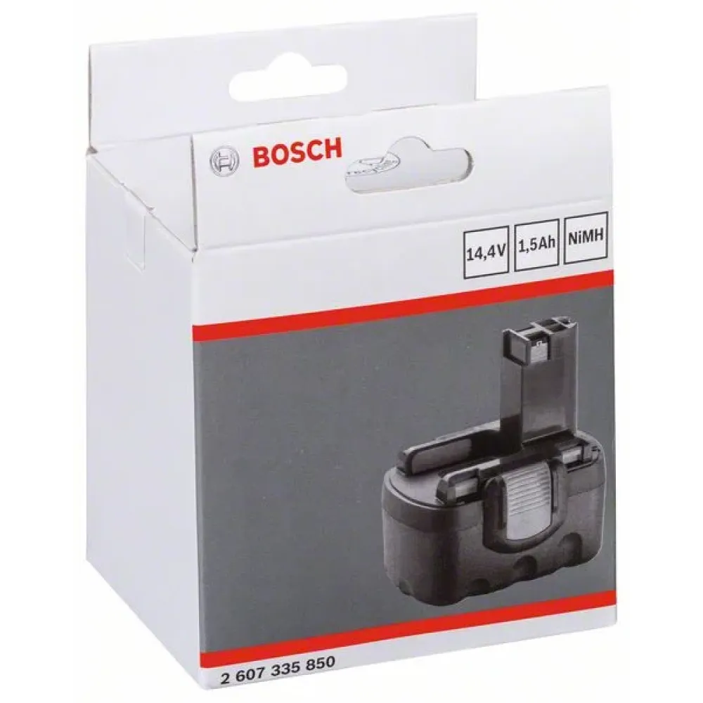 Bosch NiMH 14.4V LD аккумулятор 1.5 Ач, 2607335850