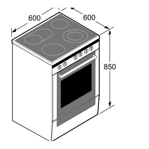 Электрическая плита Bosch HKL090120