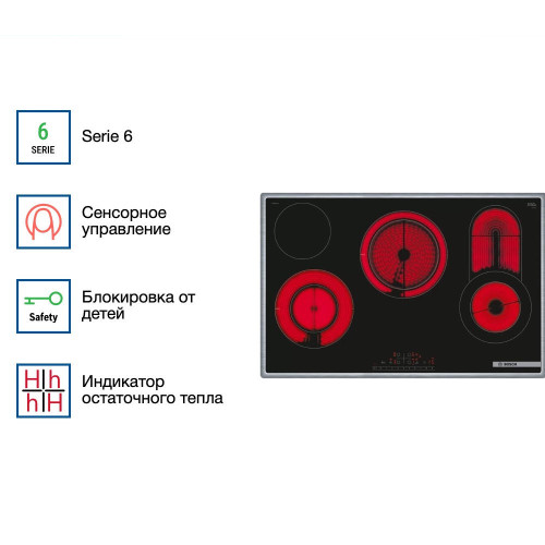 Электрическая варочная панель Bosch PKC845FP1D