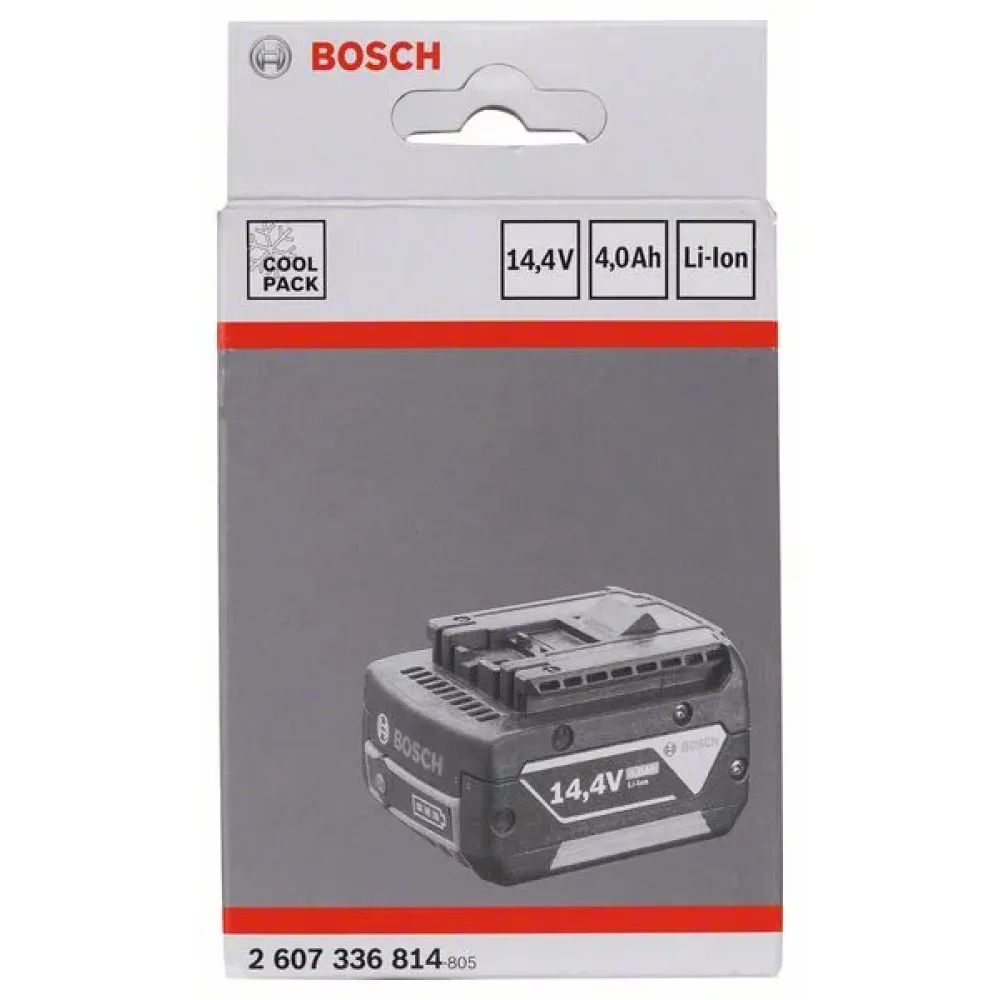 Bosch GBA 14.4V вставной аккумулятор 4.0 Ач, 2607336814