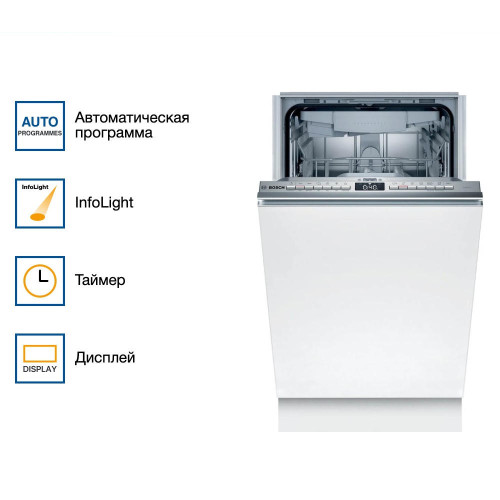 Встраиваемая посудомоечная машина Bosch SPV4XMX16E