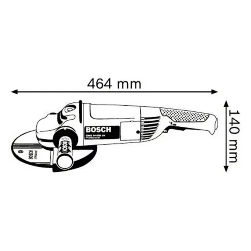 Bosch GWS 20-230 JH Professional машина шлифовальная угловая 0601850M03