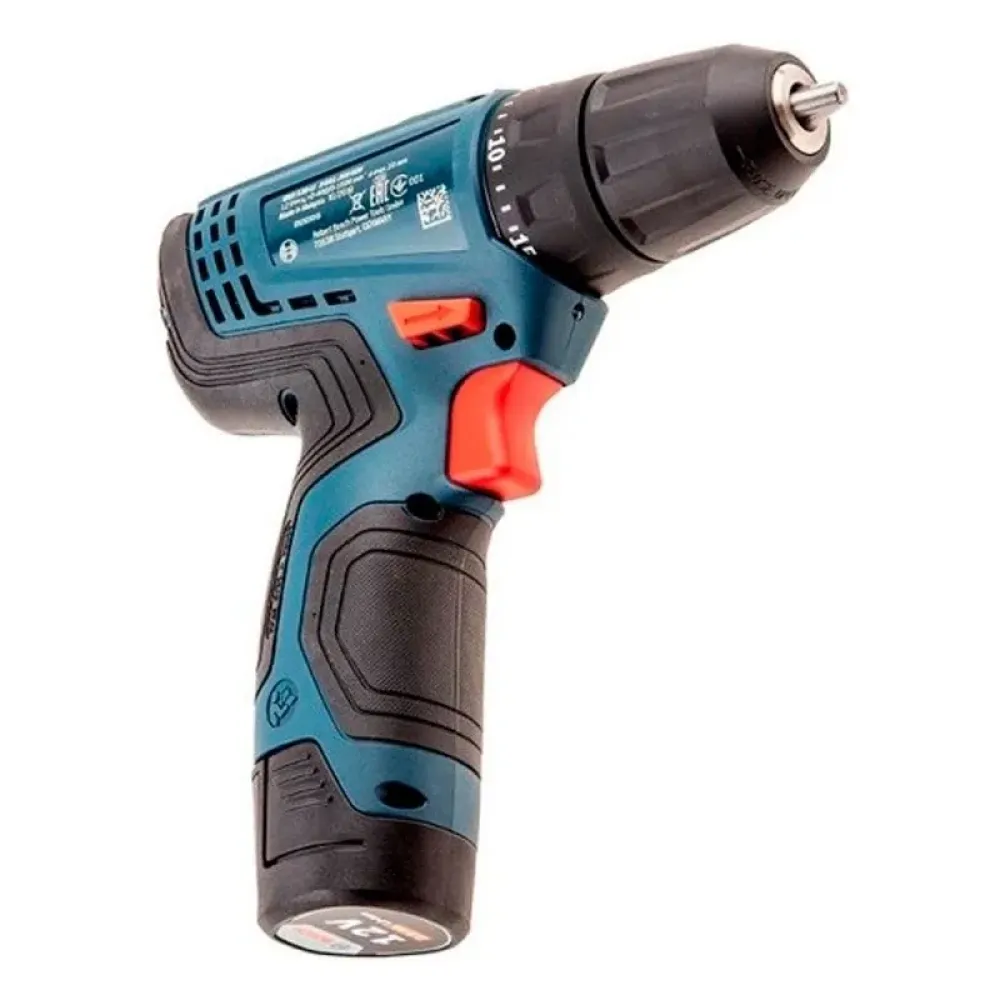 Bosch GSR 120-LI Professional аккумуляторная дрель-шуруповерт (2 x 2 Ач, ЗУ), 06019G8002