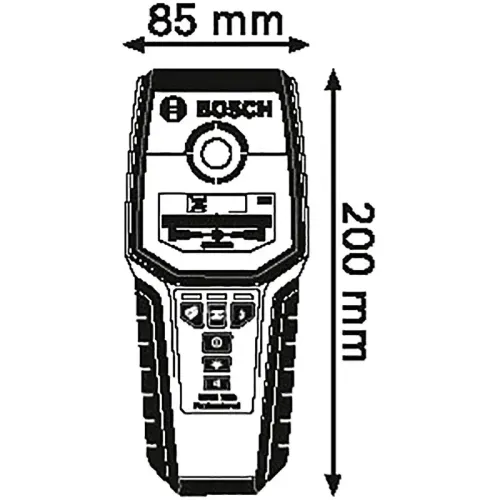 Bosch GMS 120 Professional детектор проводки, 0601081000