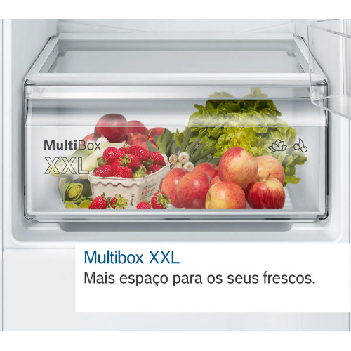 Встраиваемый двухкамерный холодильник Bosch KIV87NSE0