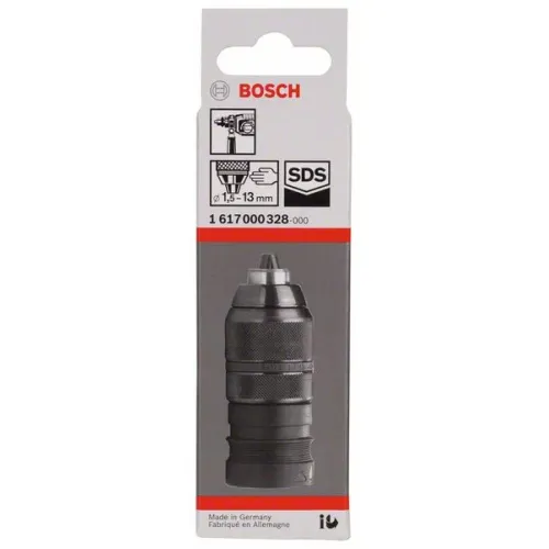 Bosch Keyless Chuck быстрозажимной сверлильный патрон 1.5-13 мм, SDS с переходником, 1617000328