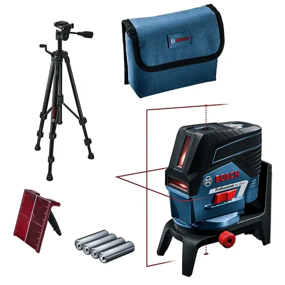 Bosch GCL 2-50 C Professional лазерный уровень со штативом, 0601066G02