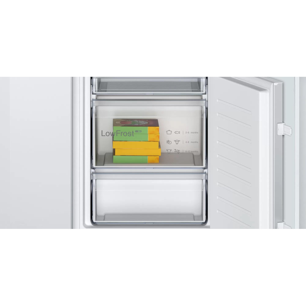 Встраиваемый двухкамерный холодильник Bosch KIV 865 SF0