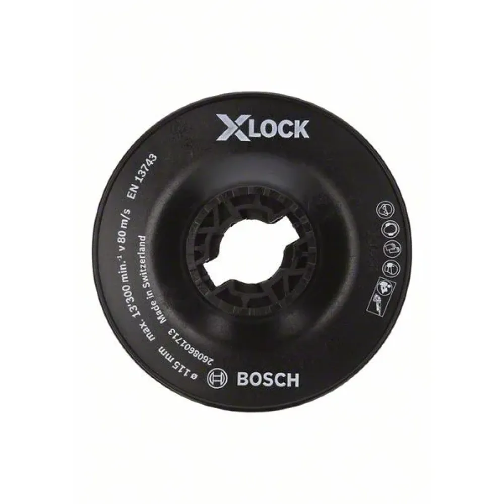 Bosch X-LOCK опорная тарелка 115 мм, твердая, 2608601713
