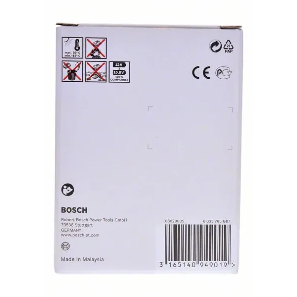 Bosch GBA 12V аккумулятор 4.0 Ач, 1607A350CX