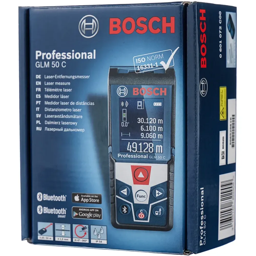 Bosch GLM 50 C Professional лазерный дальномер, 0601072C02