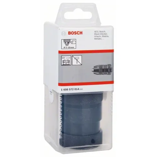 Bosch Keyless Chuck быстрозажимный сверлильный патрон 3.0-16 мм, 5/8 дюйма - 16, 1608572014