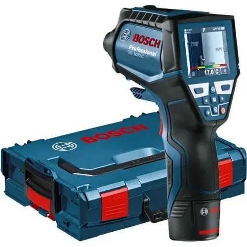 Bosch GIS 1000 C Professional термодетектор (1 x 2 Ач, ЗУ), 0601083301