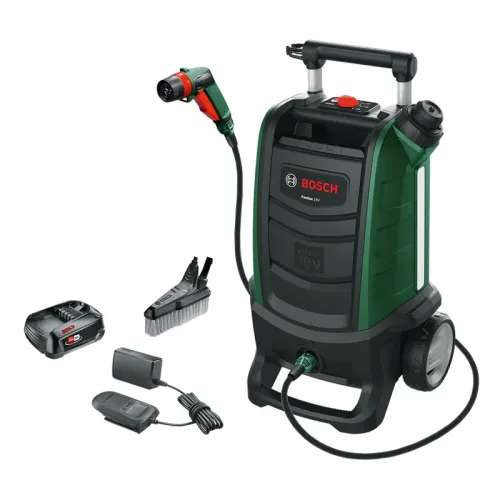 Bosch Fontus 18V Set аккумуляторная мойка высокого давления с акб (1 x 2.5 Ач, ЗУ), 06008B6101