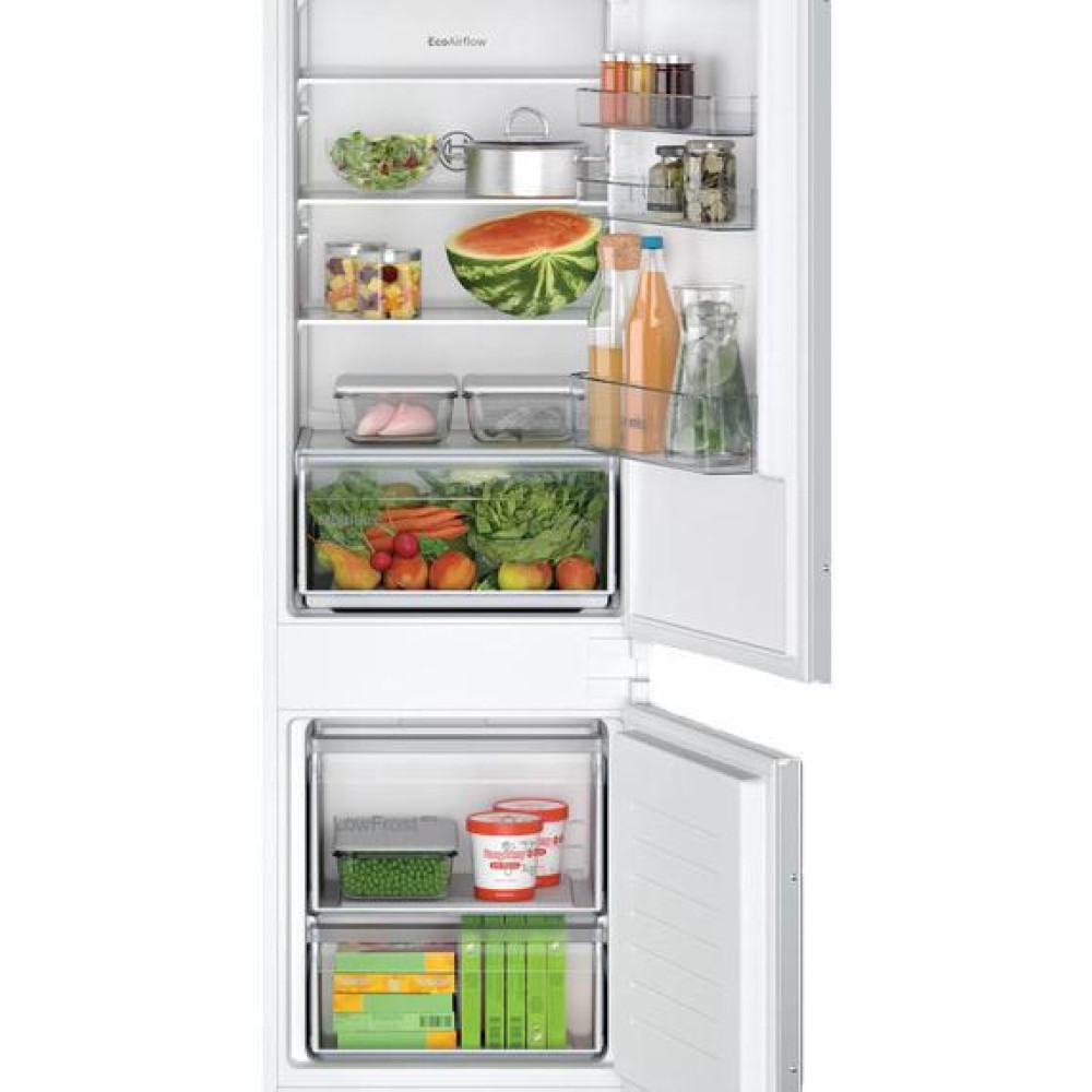 Встраиваемый двухкамерный холодильник Bosch KIV 87 NSF0