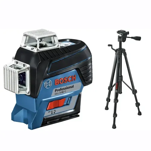 Bosch GLL 3-80 C Professional лазерный нивелир со штативом BT 150, 0601063R01