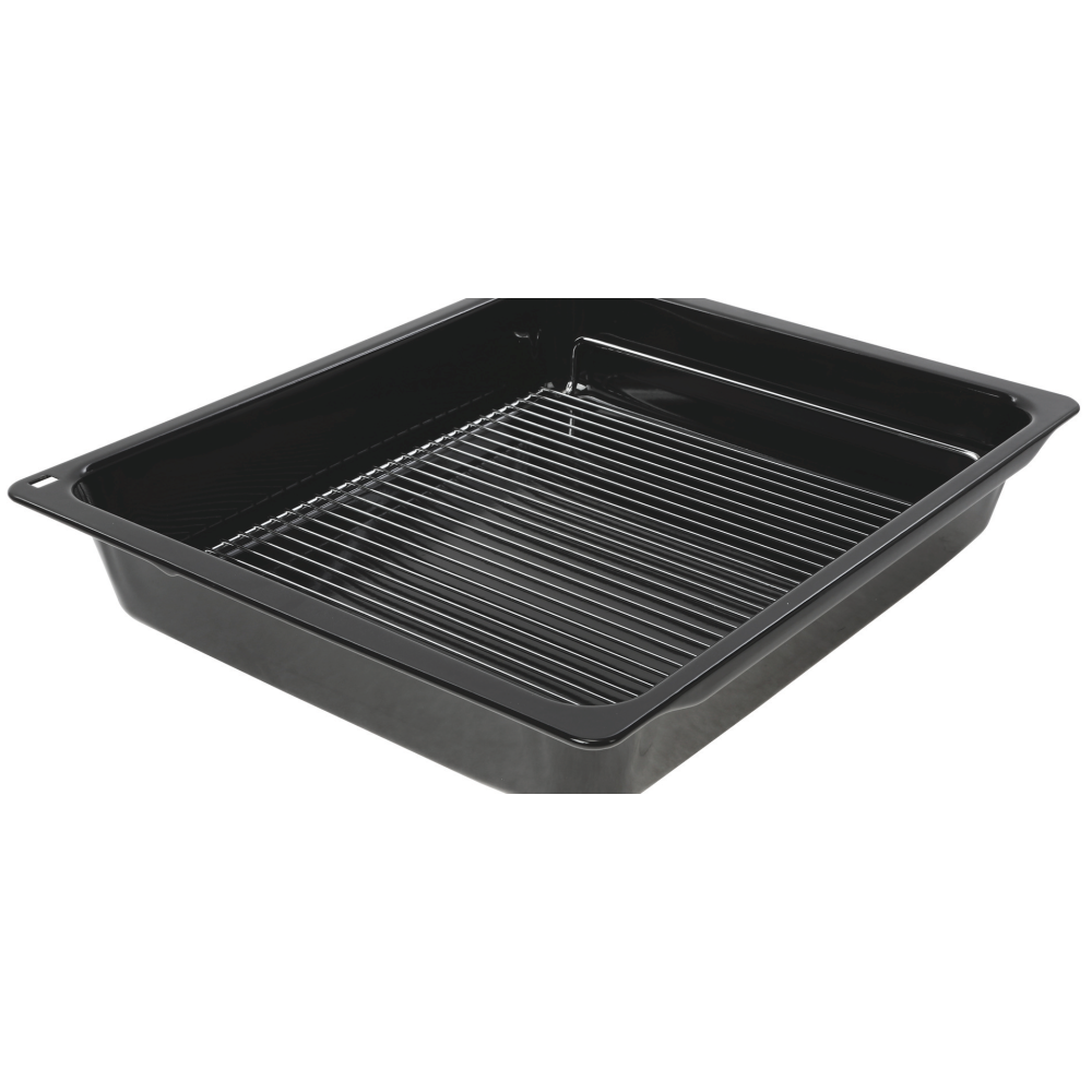 Глубокий эмалированный Profi-противень с решёткой Bosch 00577770