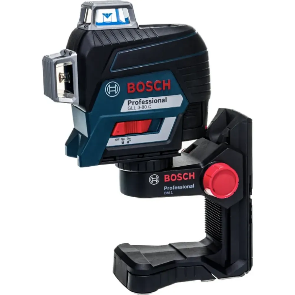 Bosch GLL 3-80 C Professional лазерный нивелир с BM1 и LR7 в L-Boxx 0601063R05