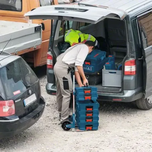 Bosch L-BOXX Alu-Caddy Professional складная тележка алюминиевая, 1600A001SA