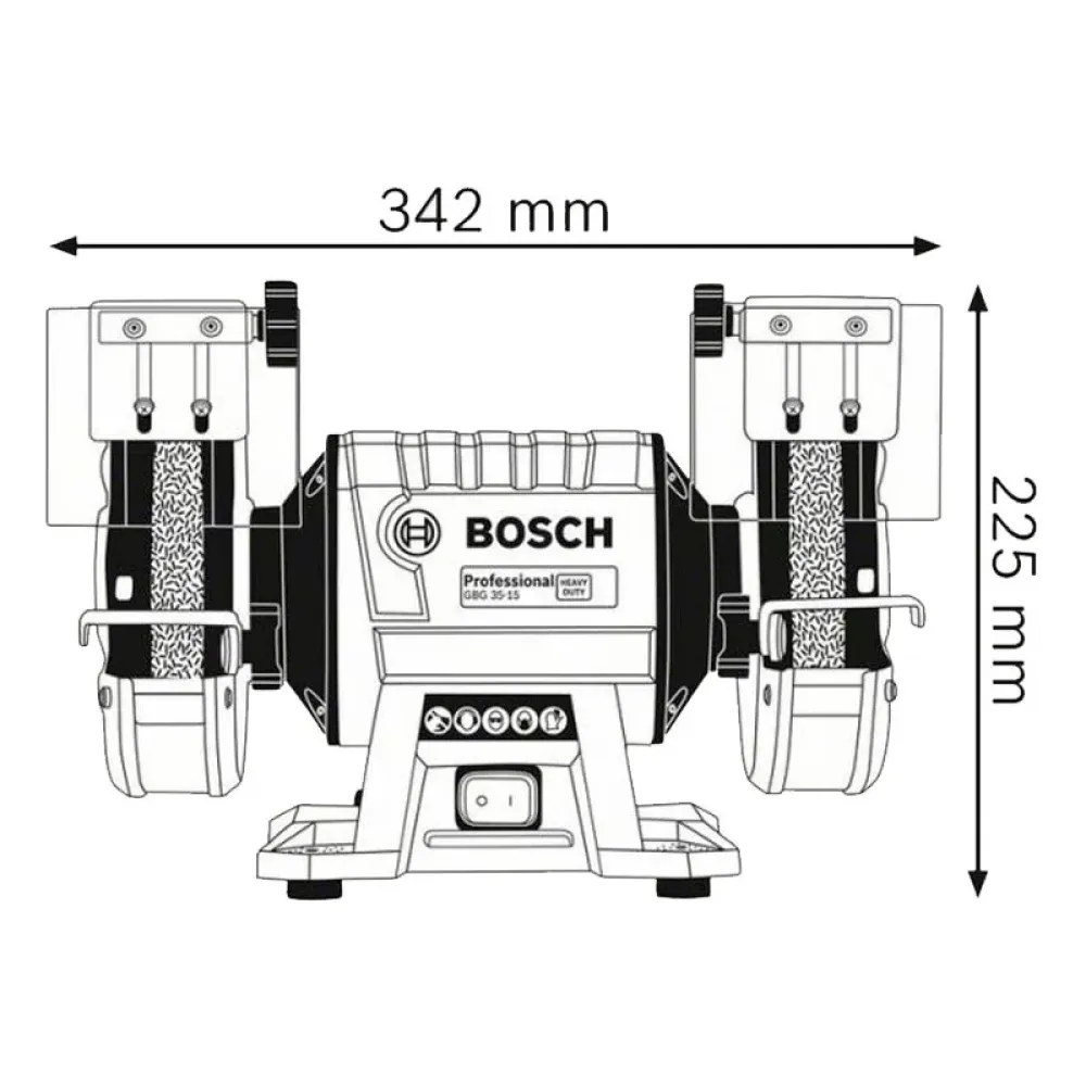 Bosch GBG 35-15 Professional станок точильный, 060127A300