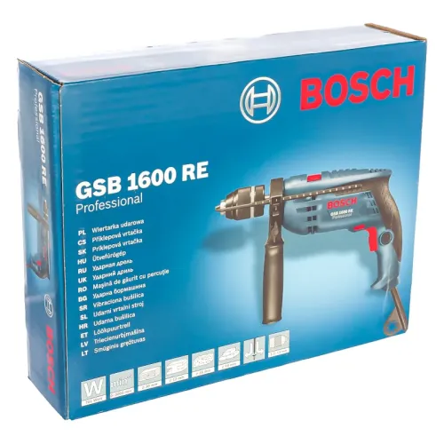 Bosch GSB 1600 RE Professional ударная дрель, 0601218121