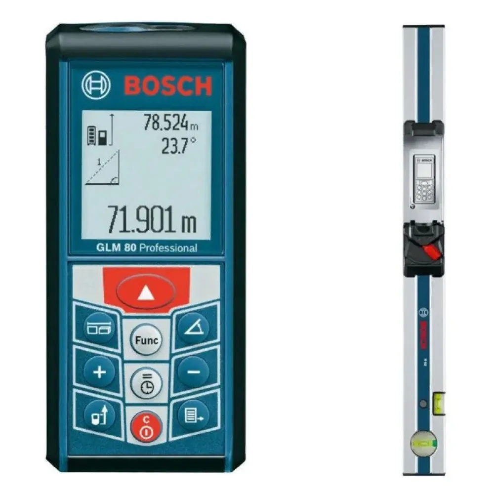 Bosch GLM 80 Professional лазерный дальномер с уклономером R 60, 0601072301
