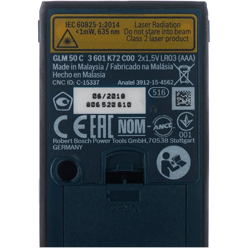 Bosch GLM 50 C Professional лазерный дальномер, 0601072C00