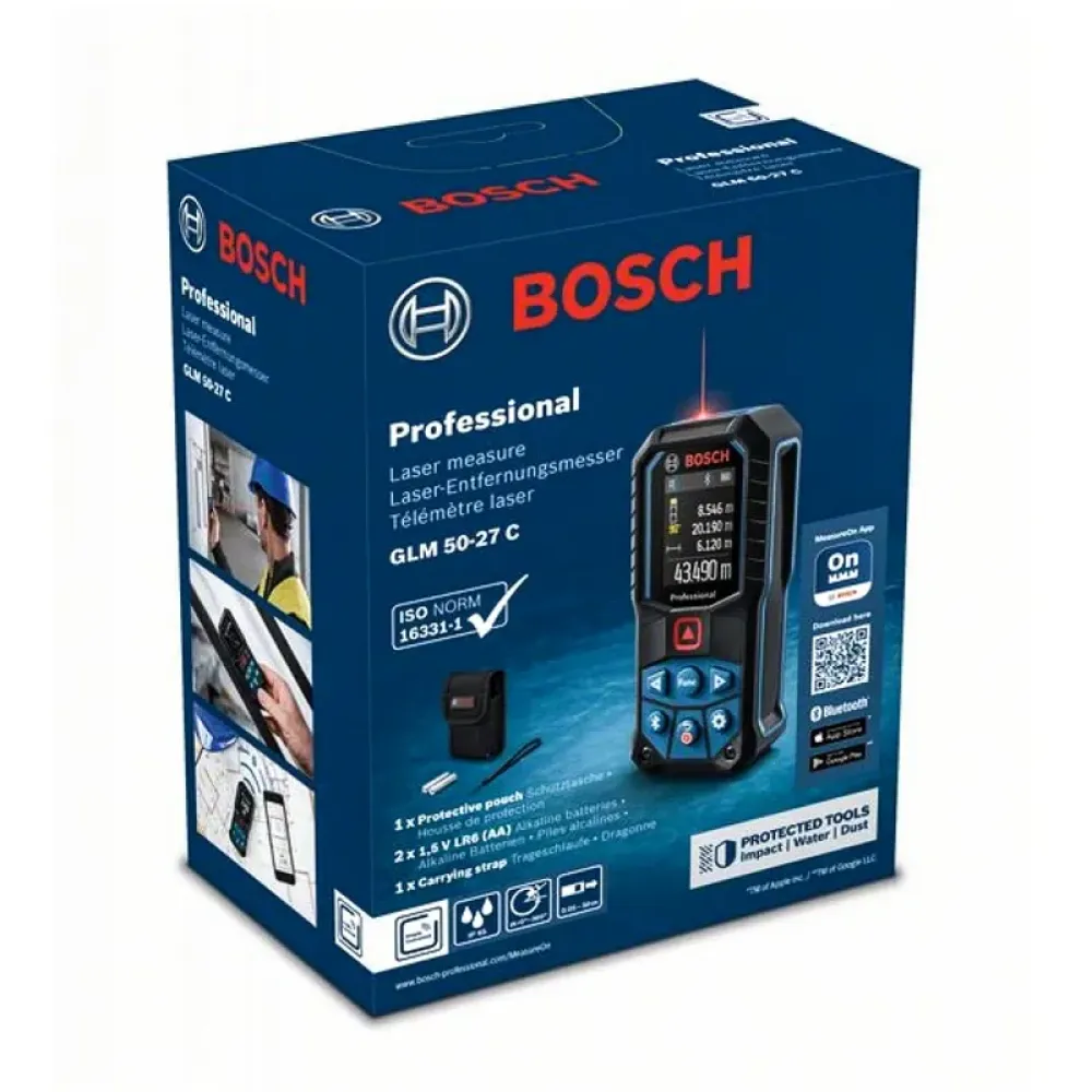 Bosch GLM 50-27 CG лазерный дальномер 0601072U00