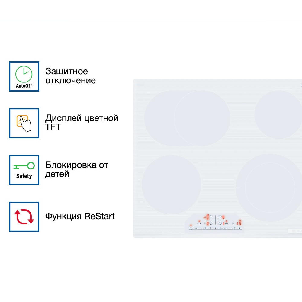 Электрическая варочная панель Bosch PKN652FP2E