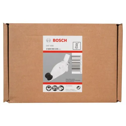 Bosch опорная плита для GKF 600 с рукояткой и патрубком, 2608000335