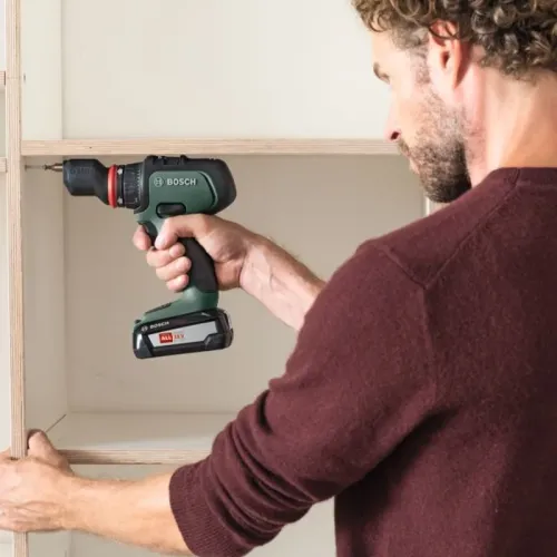 Bosch AdvancedDrill 18 Set аккумуляторная дрель-шуруповерт (2 x 2.5 Ач, ЗУ), 06039B5003