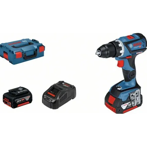 Bosch GSR 18V-60 C Professional аккумуляторный шуруповерт (2 x 5 Ач, ЗУ), 06019G1100