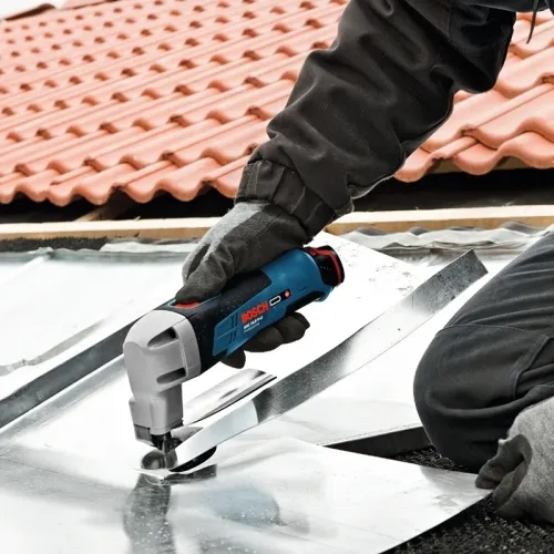 Bosch GSC 12V-13 Professional Solo аккумуляторные ножницы по металлу (без АКБ и ЗУ), 0601926105